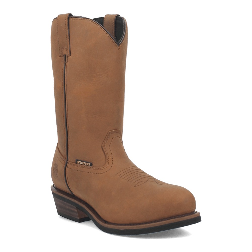 Dan Post Albuquerque Leather Boots DP69681 Waterproof 12D‎ Tan Brown Soft Toe